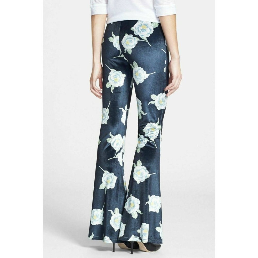 NWT MINKPINK Exotic Blooms Flare Pants - Picture 4 of 12